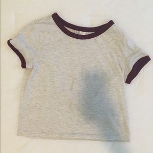 H&M divided top